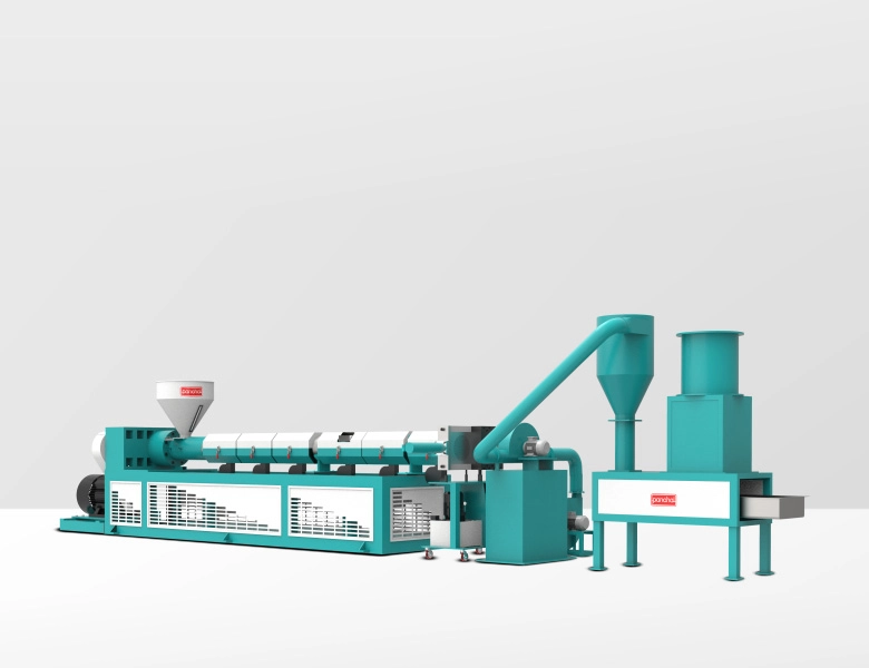 Plastic Recycling Extruder Machine